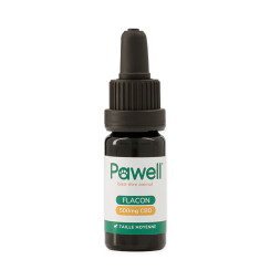 Huile CBD pour chien | 5% / 500mg Taille moyenne | 10-20kgs | 10ml