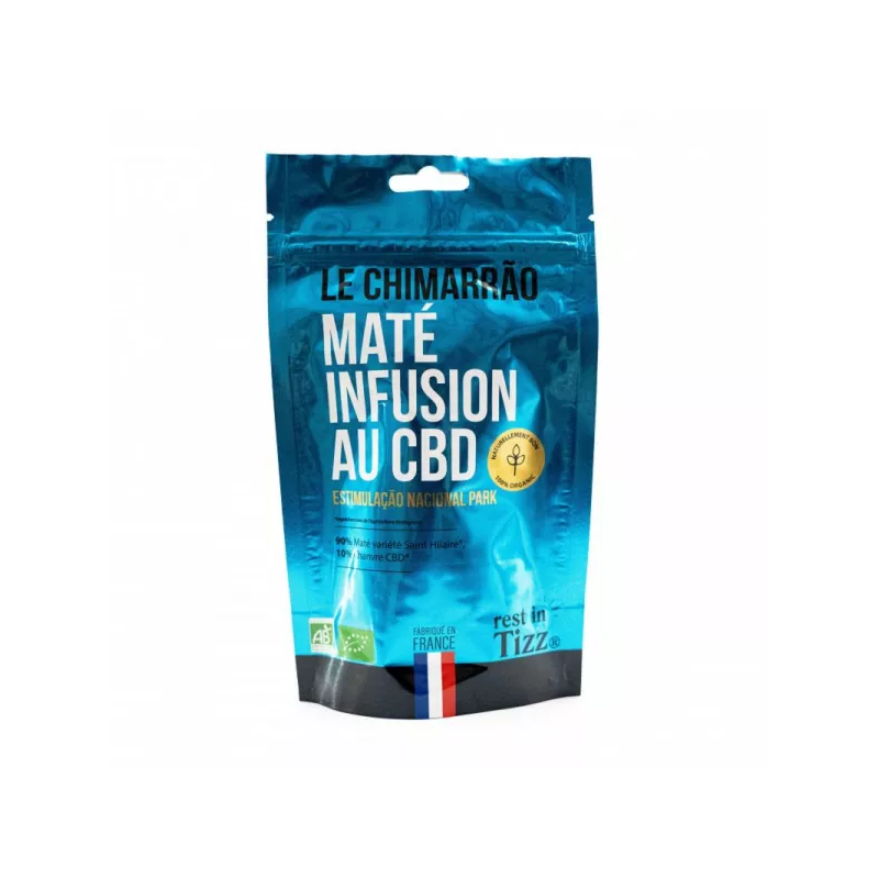 MATÉ LE CHIMARRAO INFUSION BIO AU CBD50GR MATÉ LE CHIMARRAO INFUSION BIO AU CBD50GR