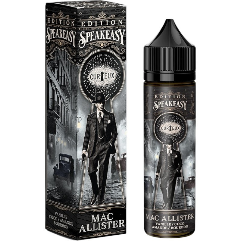 Mac Allister Speakeasy Curieux 50ml Mac Allister Speakeasy Curieux 50ml