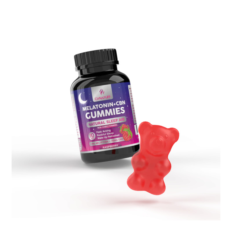 Melatonin+CBN Gummies - Raspberry