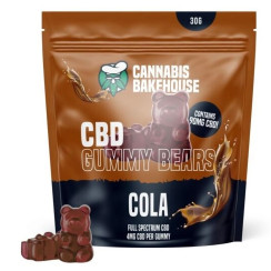 Gummies CBD Bakehouse- Cola, 22 pièces x 4 mg de CBD