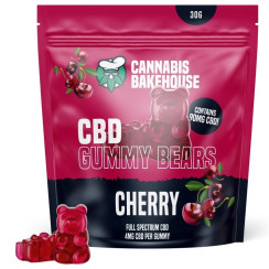 Gummies CBD Bakehouse- cerise, 22 pièces x 4 mg de CBD