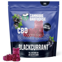 Gummies CBD Bakehouse- cassis, 22 pièces x 4 mg de CBD