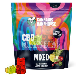 Gummies CBD Bakehouse- fruit mix, 22 pièces x 4 mg de CBD
