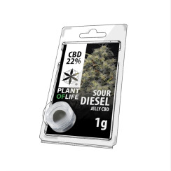 Jelly Sour Diesel CBD Résine CBD 1g
