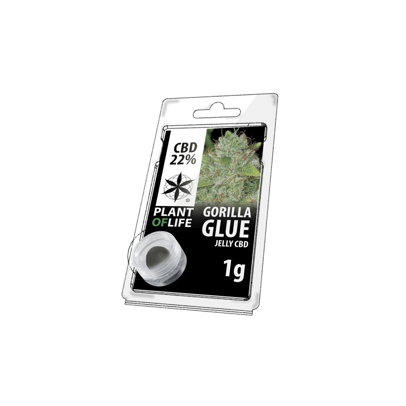 Jelly Gorilla Glue CBD Résine CBD 1g